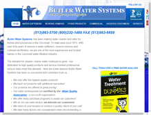 Tablet Screenshot of butlerwatersystems.com